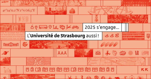 Carte de voeux de l'Université de Strasbourg | 2025 Carte de voeux de l'Université de Strasbourg | 2025