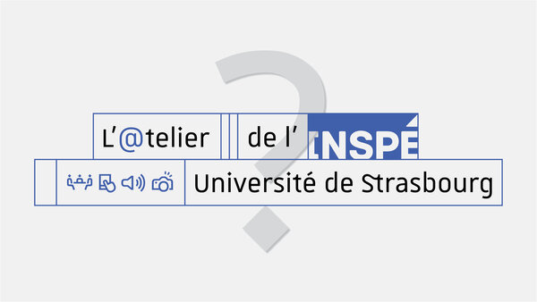 Visuel graphique avec logo de l'@telier
