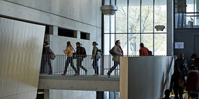 Vue intérieure de l'INSPÉ, campus de la Meinau | Crédit photo : INSPÉ Vue intérieure de l'INSPÉ, campus de la Meinau | Crédit photo : INSPÉ